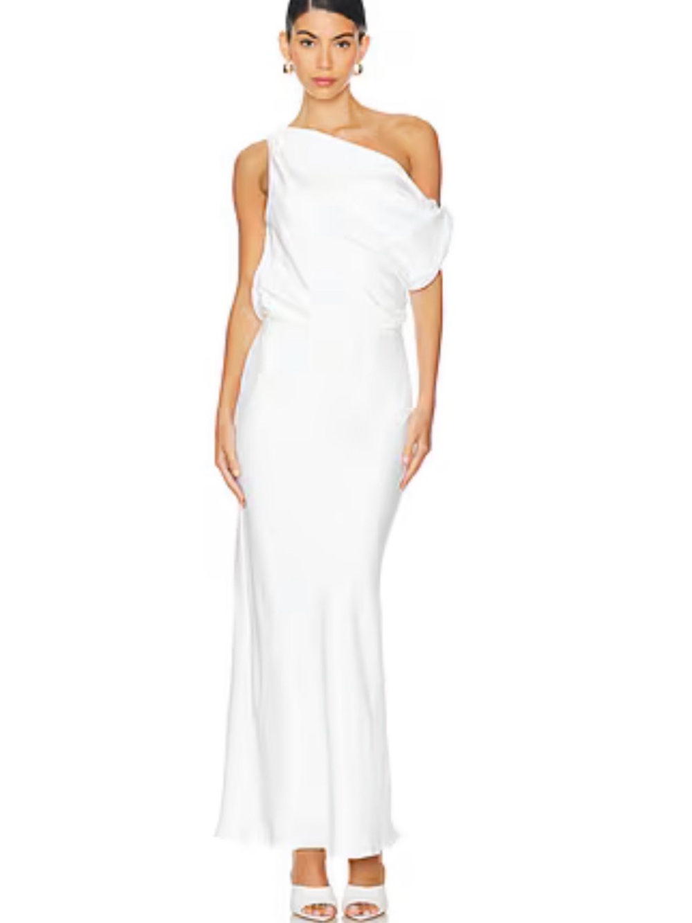 NWT Calissa Maxi Dress in White Size Small